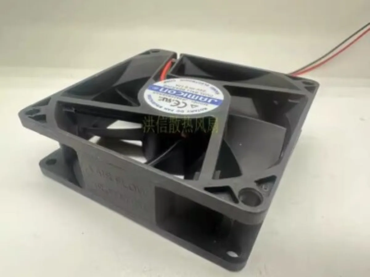 For JAMICON JF0825B2SRAR 8025 DC24V 0.17A 8CM 2-Wire Inverter Cooling Fan