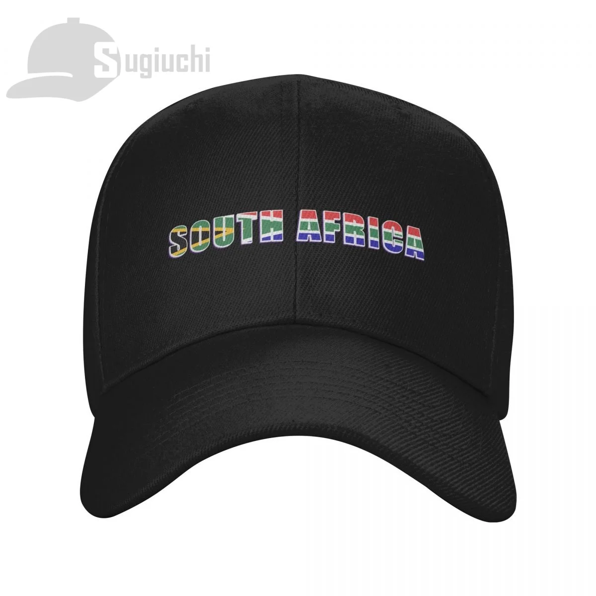 2025 South Africa Country Flag With Name Baseball Cap Men Women Summer Unisex Hip Hop Caps Golf Hat Trucker Caps