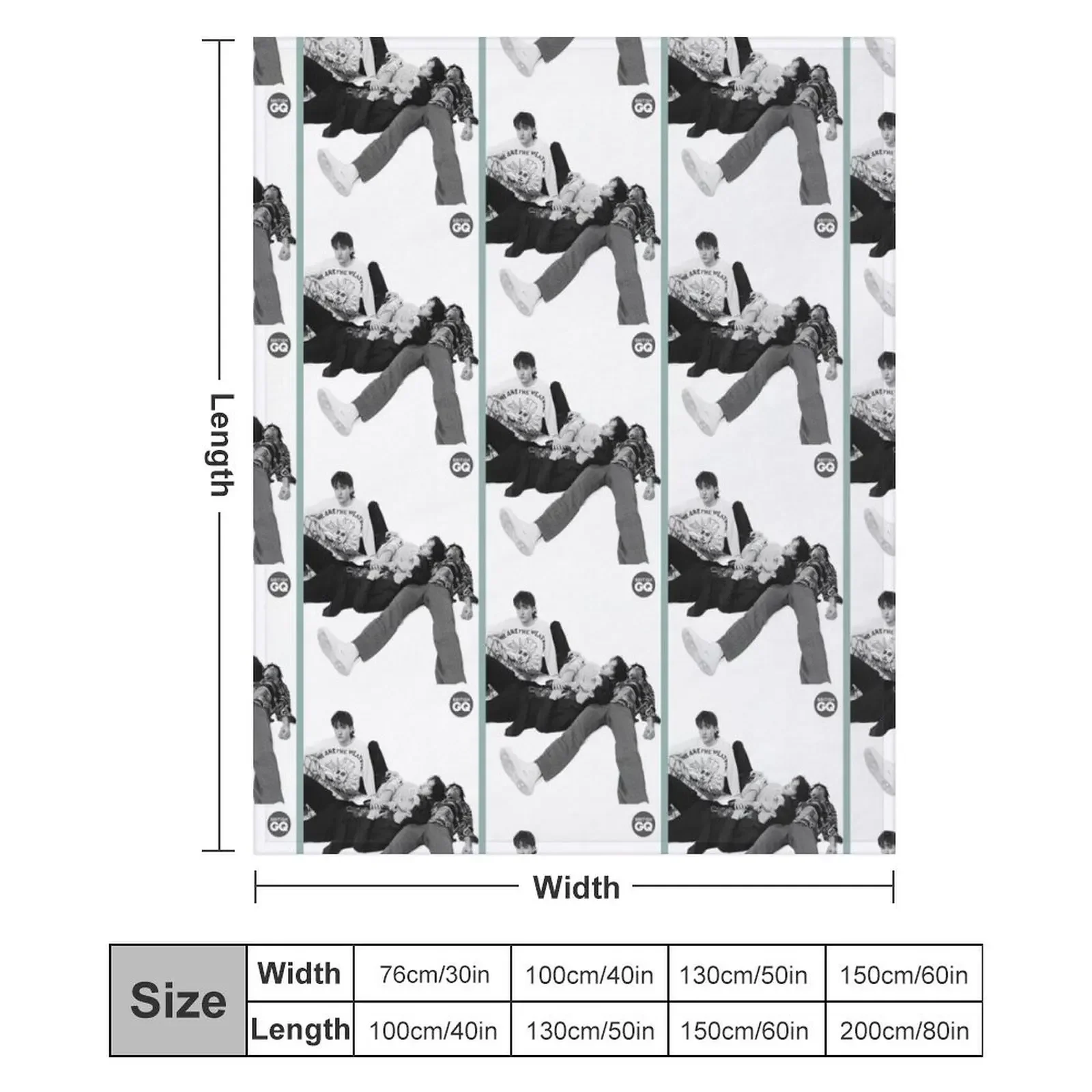 Inhaler Band Throw Blanket Blankets For Baby Plaid Single christmas gifts Blankets