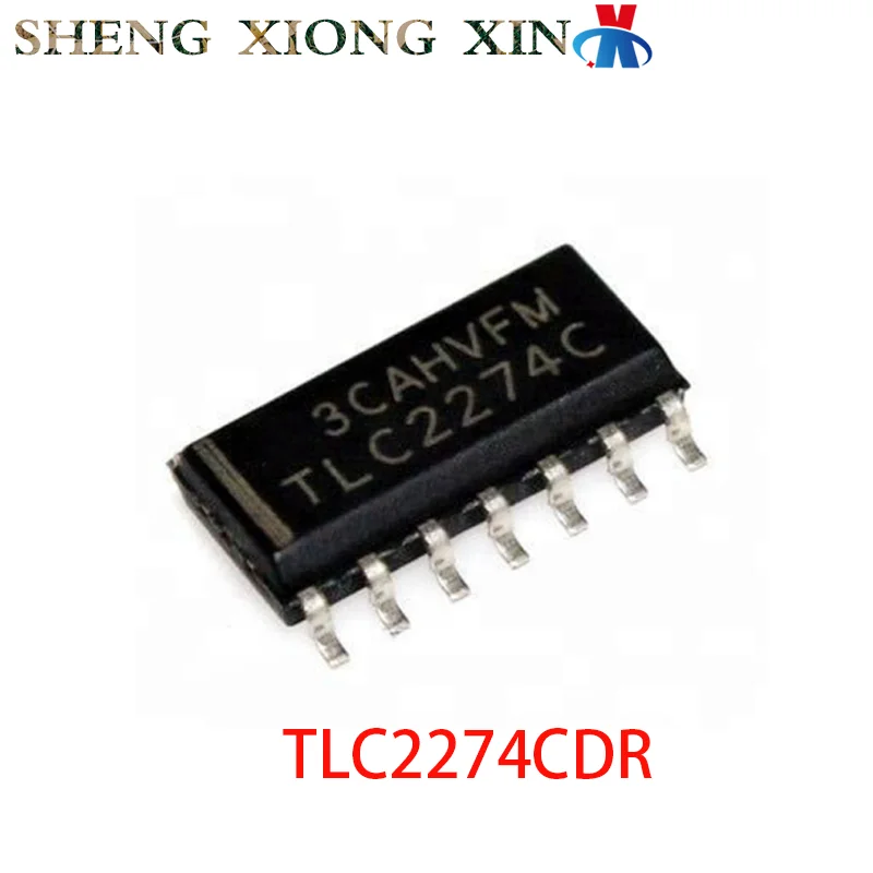 5pcs/lot 100% NEW TLC2274CDR 14-SOIC Operational Amplifier TLC2274C 2274C Integrated Circuit