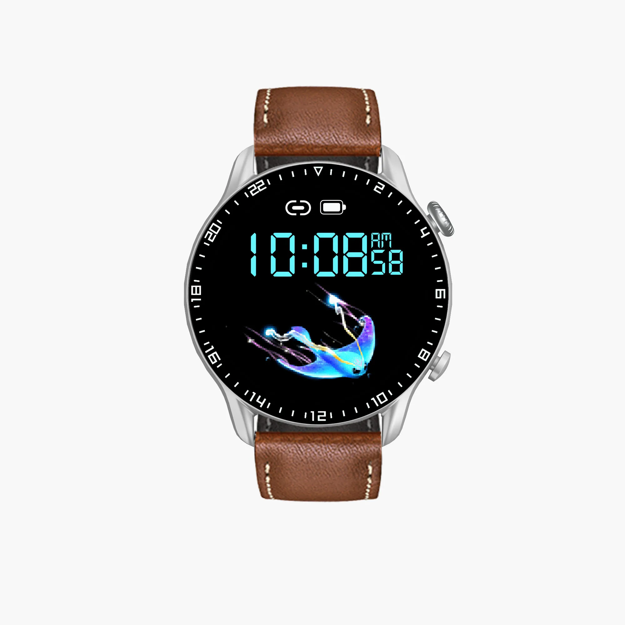 Getfitsoo Smart Watch NFC Bluetooth Anruf 24H Gesundheitsüberwachung Sport Smart Watch IP67 Wasserdichte Alarmuhr für Männer DW13