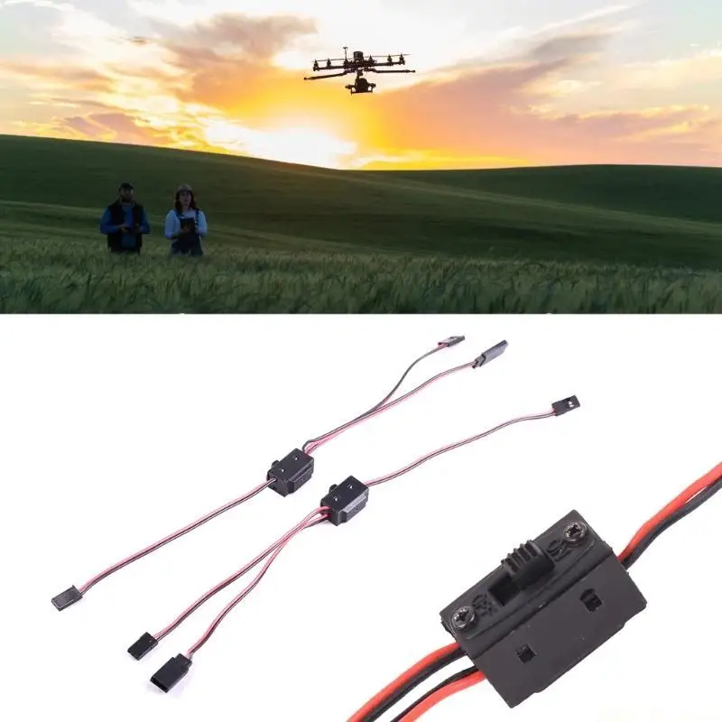 

M5TD Futaba 3 Way Power Switches Receiver for Remote Car Trucks Helicopter