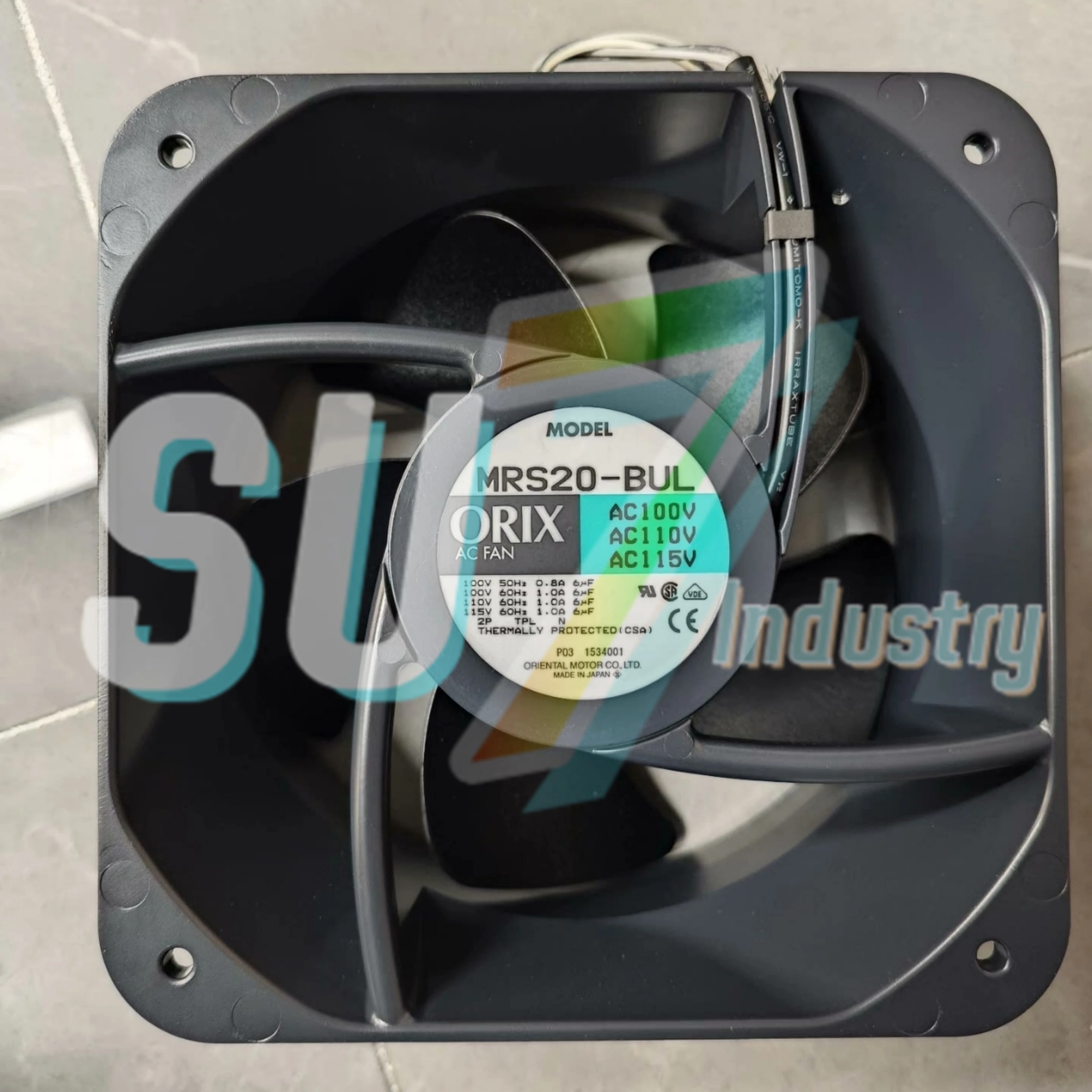 

Cooling fan new in stock MRS20-BUL AC100/110/115V MRS20-DUL AC200/230V MRS20-TUL AC200/220/230V