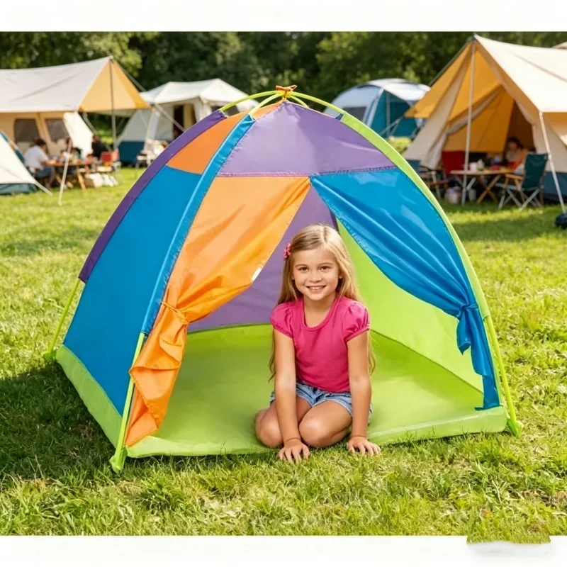 

1.1M Large Princess Castle Children Tent Portable Folding Tipi Play House Kids Room Decor Play Tent Gift For Baby Boys Girls