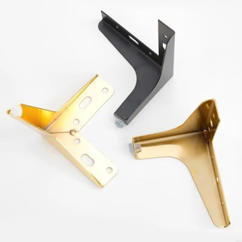 

Set of 4 Metal Cabinet Legs Furniture Legs Upgrades for Furniture Replacement