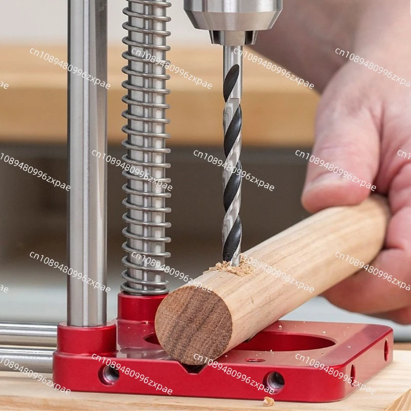 Metal Portable Belt Drill Positioner, Precision Positioner, Woodworking Positioner