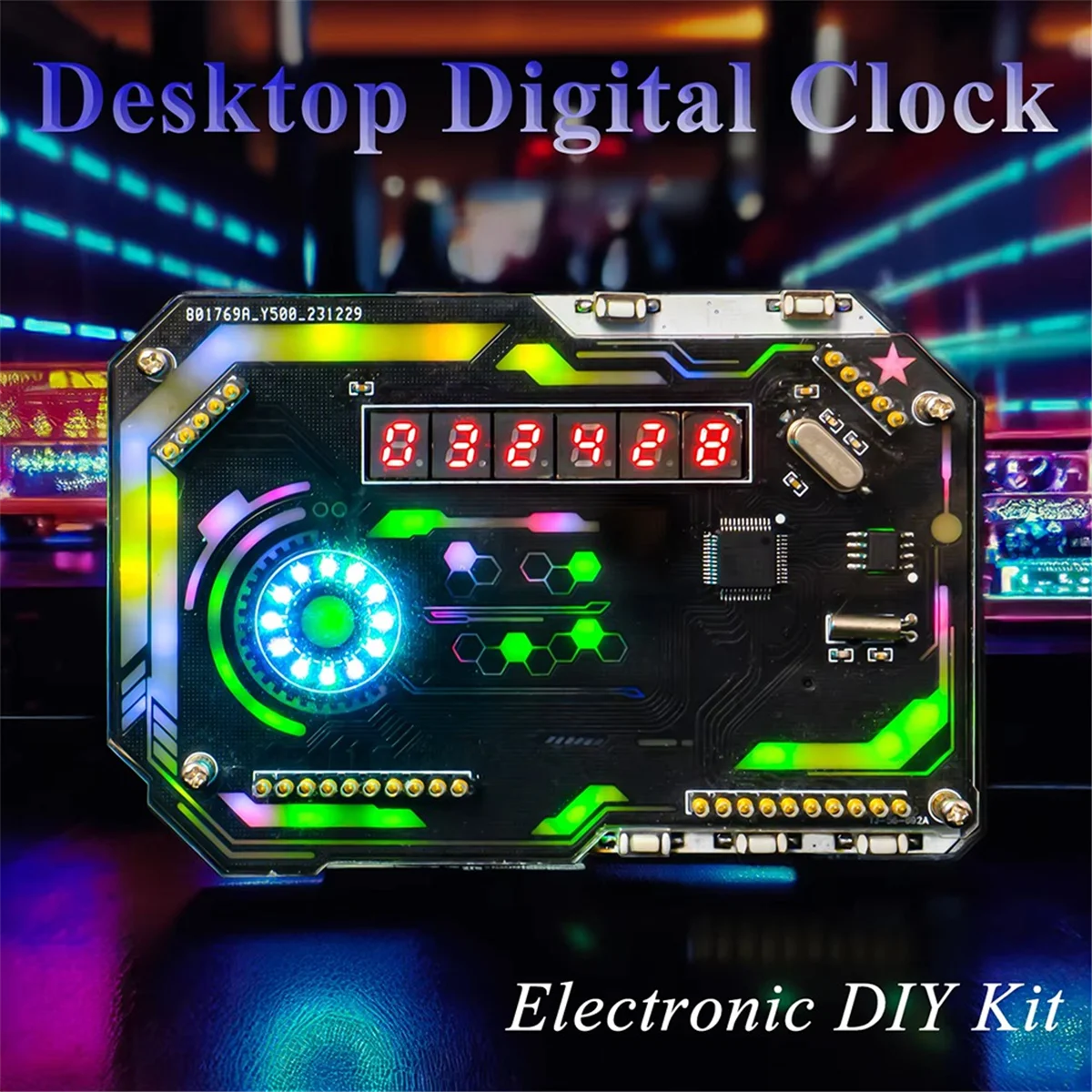 【BAAZ Fast 】데스크탑 디지털 시계 전자 DIY - Diy Electronics Soldering Kit 리뷰 및 가격