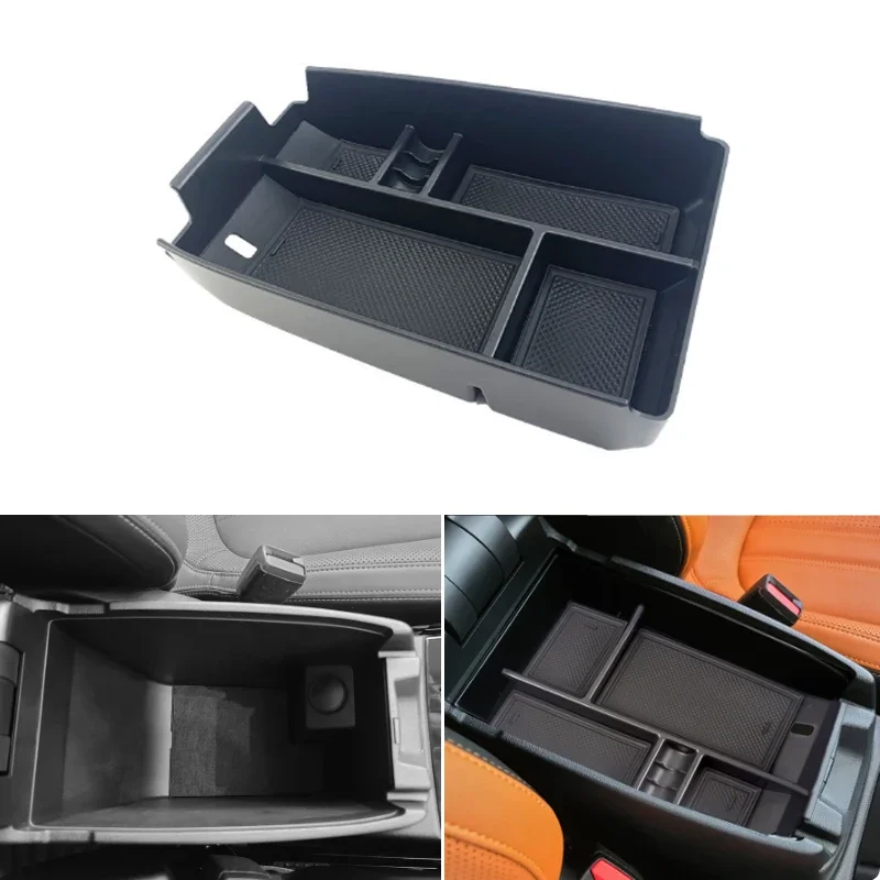 Armrest Box Secondary Storage Tray For Ford Escape Kuga 2020-2024 for ford focus 2019-2024 car Accessories