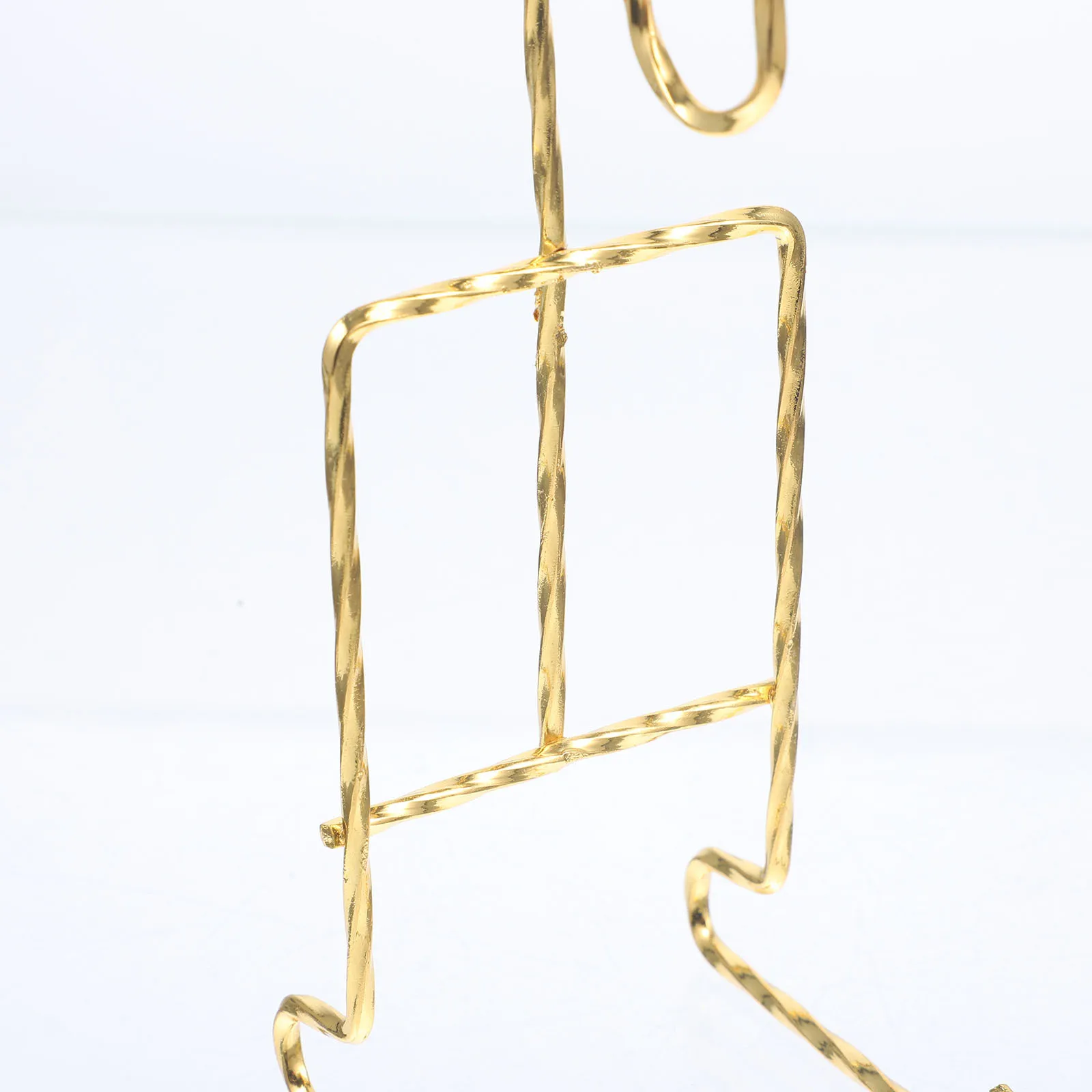 

2Pcs Plate Display Stand Fine Craftsmanship Cup Holder for Tabletop Desktop Use Cup Stand Plate Display Holders