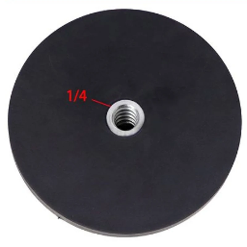 D66/D88mm, 1/4 Flat and 1/4 Bolt Magnetic Base, Rubber Coated, Neodymium Pot Magnets, Suction Cup,Camera Mounting Bracket