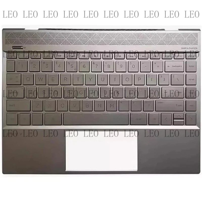 

WW For HP Envy 13-AH Upper Palmrest Backlit US Keyboard Gold L19541-001 Top Case