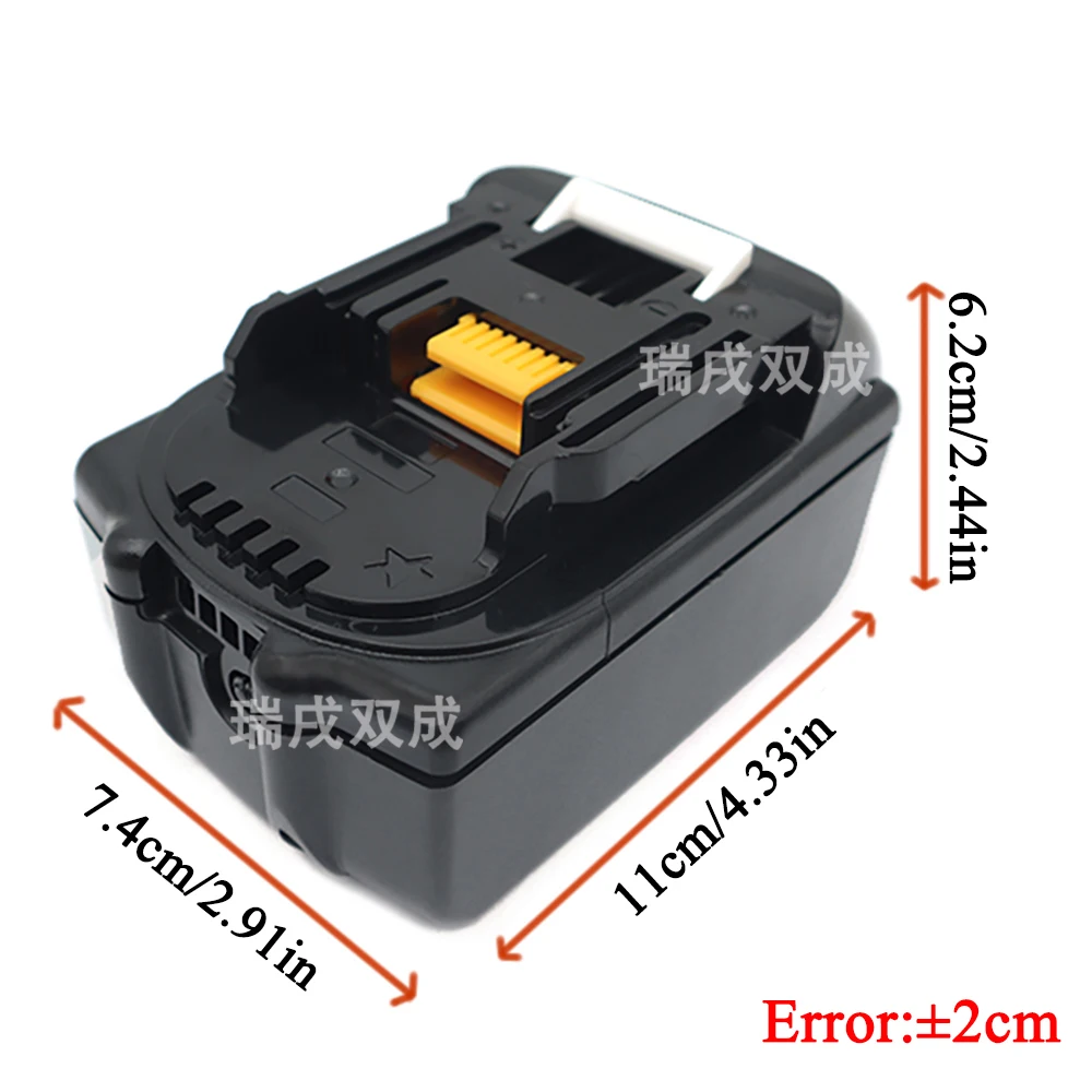 Power Tool Li-ion Battery Balanced PCB BMS 9A Charging Protection Circuit Board Box Plastic Case for Makita 18V Battery Housings