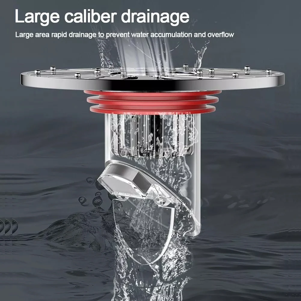 Detriti acqua intasamento detriti filtro per lavabo filtro per lavello caratteristica Anti odore filtro di scarico del bacino prevenire il flusso d'acqua
