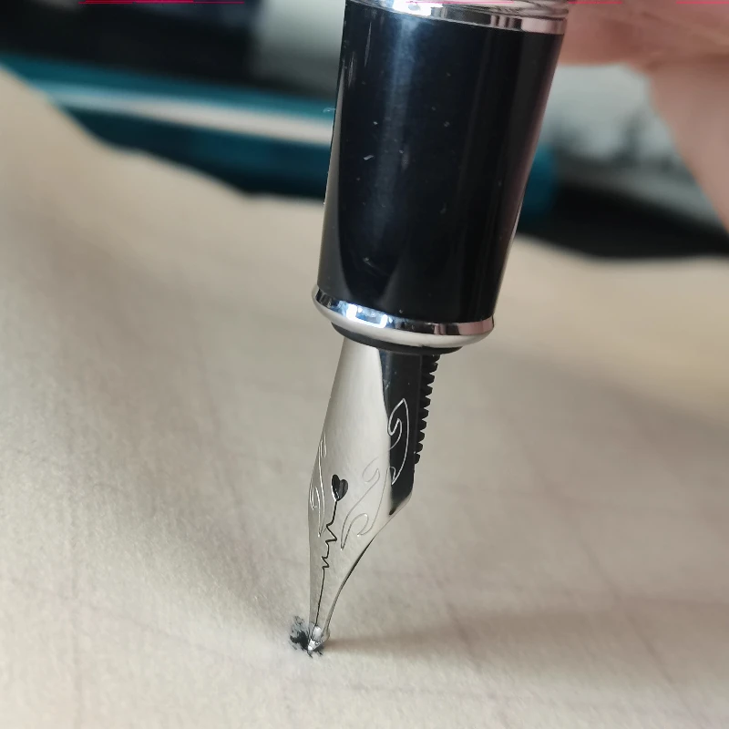 

Long Sword Sharpening Fountain Pen Nibs Heartbeat Sharp Pen Nib 35mm Iridium Pen 1.0mm #6 Tip Stationery Business Writing Gifts