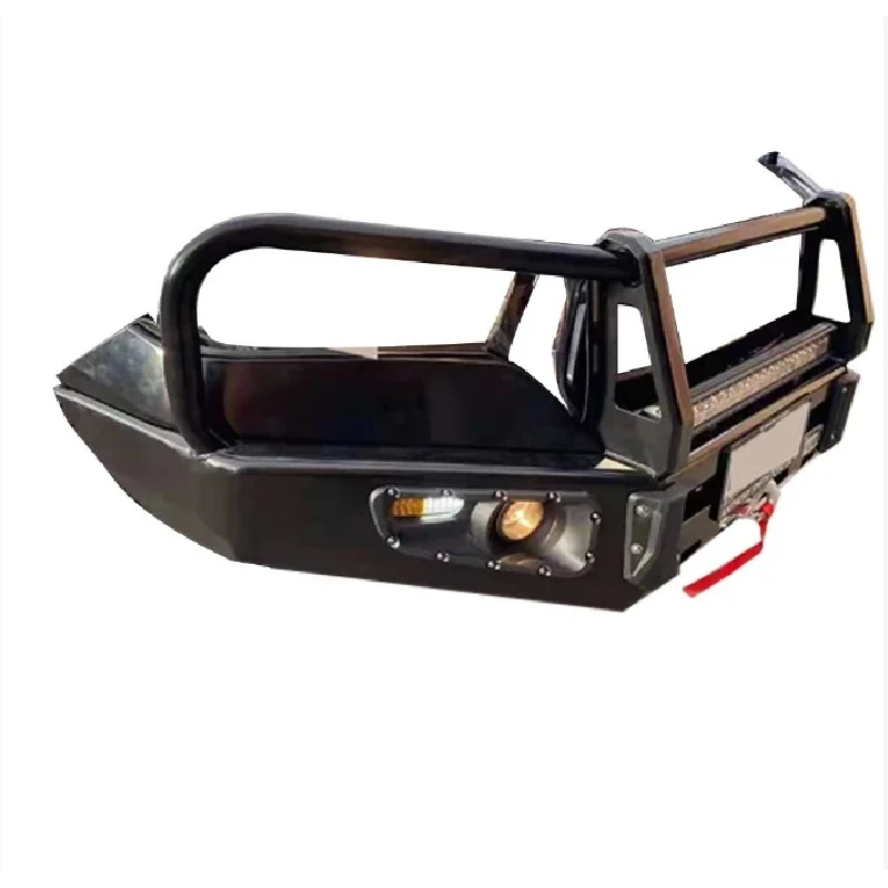 High-Quality Carbon Steel Front and Rear Bumper Off-Road Auto Exterior Anti-Collision Accessories, Suitable for Hilux.