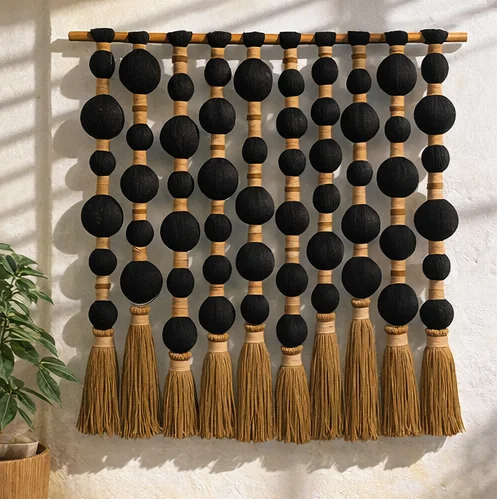 #￥Bohemian Cotton Dreamcatcher Wall Hanging Custom Beads & Color Options Birthday & Anniversary Gift