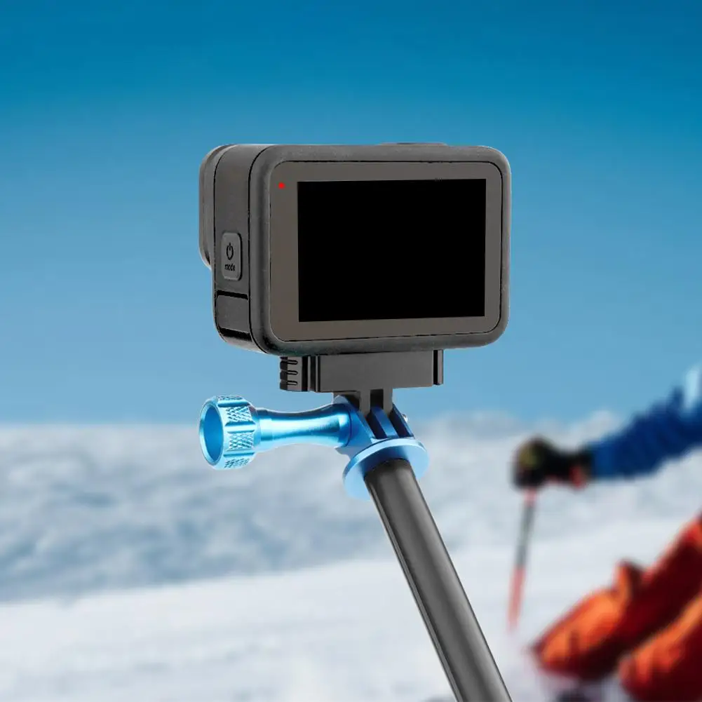 Base magnética de liberação rápida para gopro hero 13, adaptador de montagem de extensão, suporte de liga de alumínio para go pro hero 13, acessórios pretos