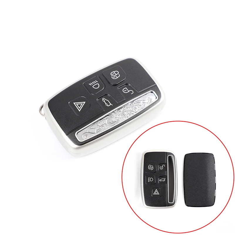 For Land Rover Range Rover Sport Evoque Velar Vogue Discovery 4 Freelander 2 For Jaguar TPU Car Key Fob Case Cover Protector