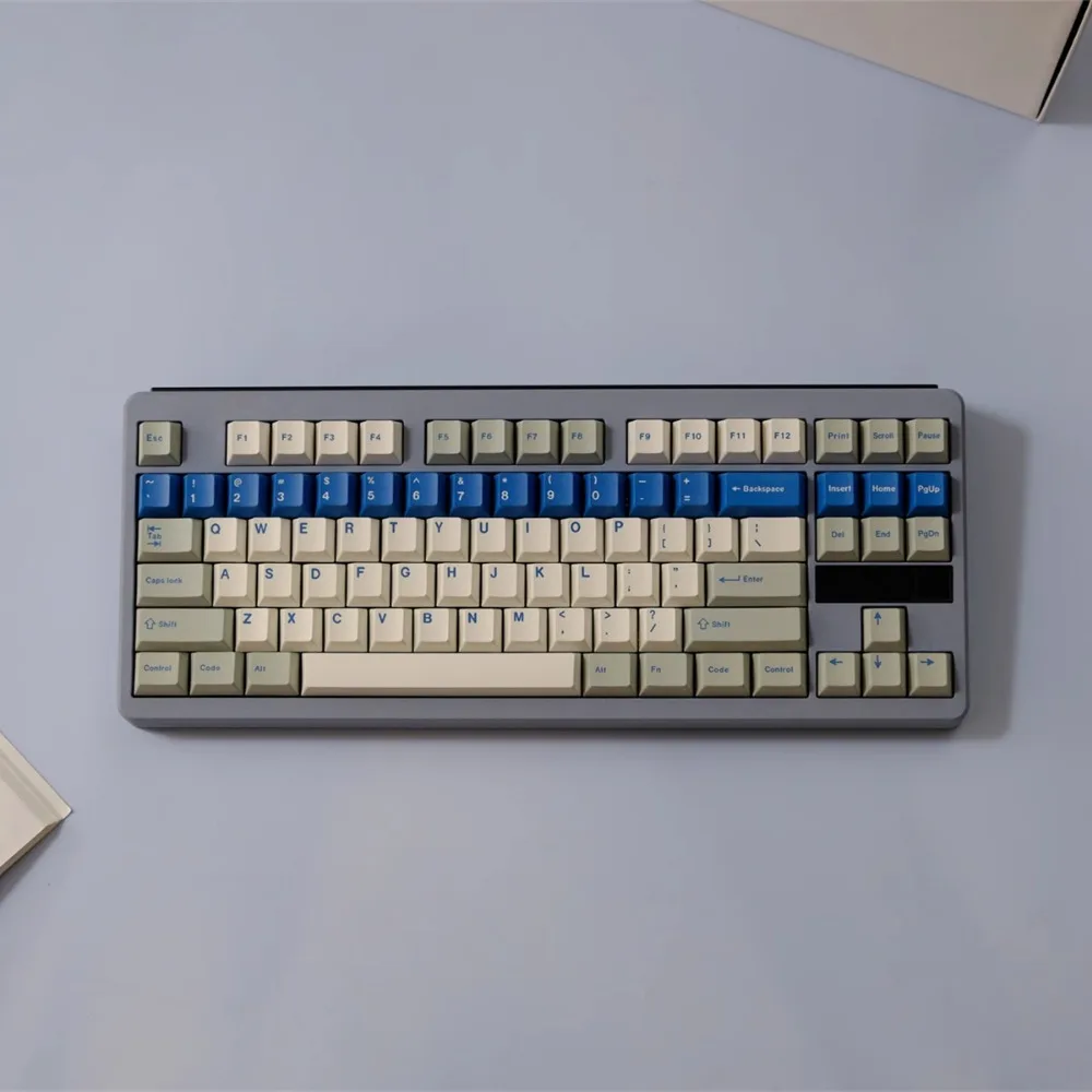 

GMK Blue Alert Style Cherry Profile Keycap Custom PBT 140 Keys Sublimation Keycaps for Cherry Mx Mechanical Keyboard Key Cap
