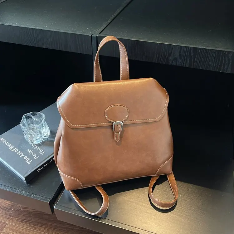 2025 جديد 2472 موضة بسيطة عالية الشعور المتخصصة الاتجاه سستة الكتف التنقل الرجعية تنوعا حقيبة الترفيه #4