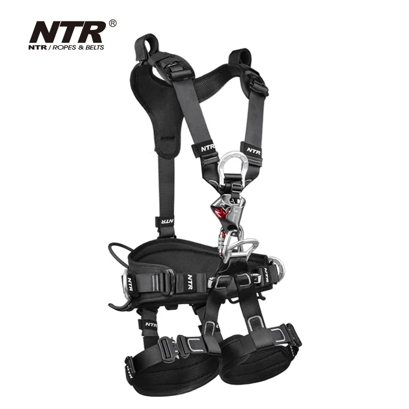 NTR/Artist Five-Point Full Body Safety Harness Industrial Seat Belt With Excluded Chest Ascender For Safety Devices - Image 4