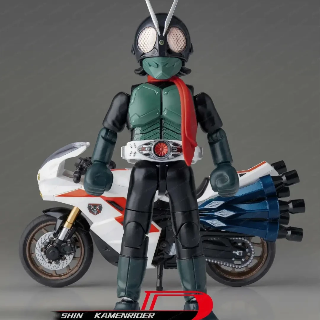 Kamen Rider Classic Combo Blokees - Renewal Version 1  Cyclone Set Action Figure With Motorcycle Halloween Gift For Boys