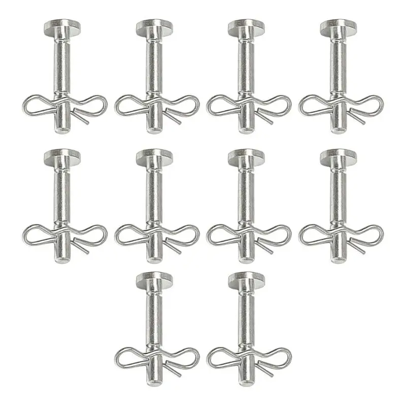 10lots High Strengths Metal Shear Pins Corrosions Resistant Shear Pins for Snow Blower Machine Maintenance D2RD