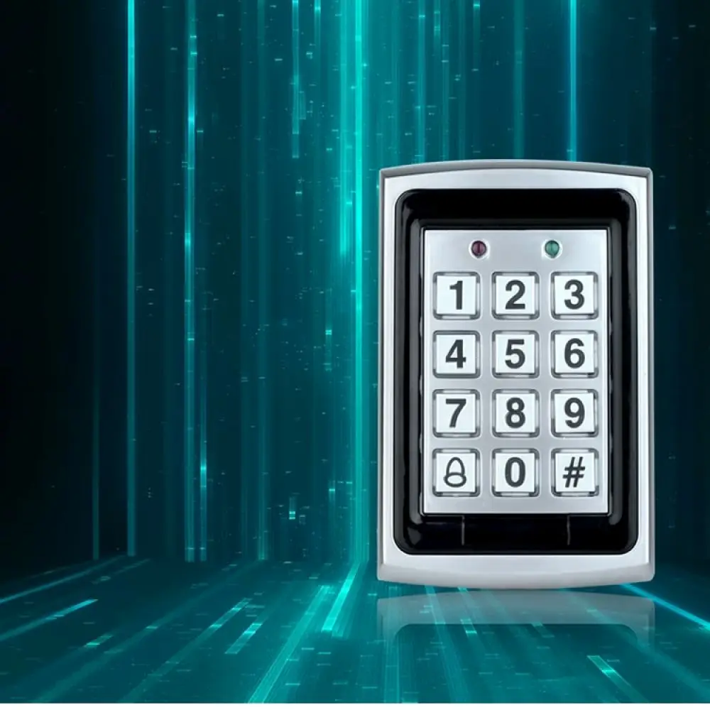Metal Body RFID Access Control Keypad 125KHz ID Card Password Reader For Secure Building Door Entry Management System