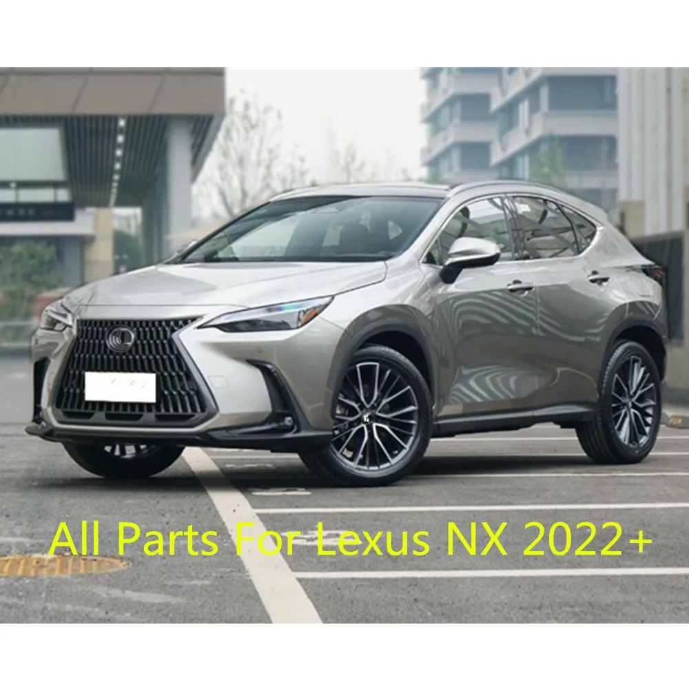 Para lexus nx 250 260 350h 350 f 2022 2023 2024 abs/porta lateral de aço corpo moldagem guarnição cobre acessórios exteriores adesivos 4 pçs