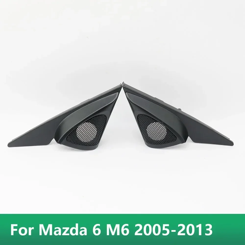 

2PCS For Mazda 6 M6 2005-2013 Car Tweeter Refitting Audio Door Angle Gum Speaker Cover Boxes Mounts