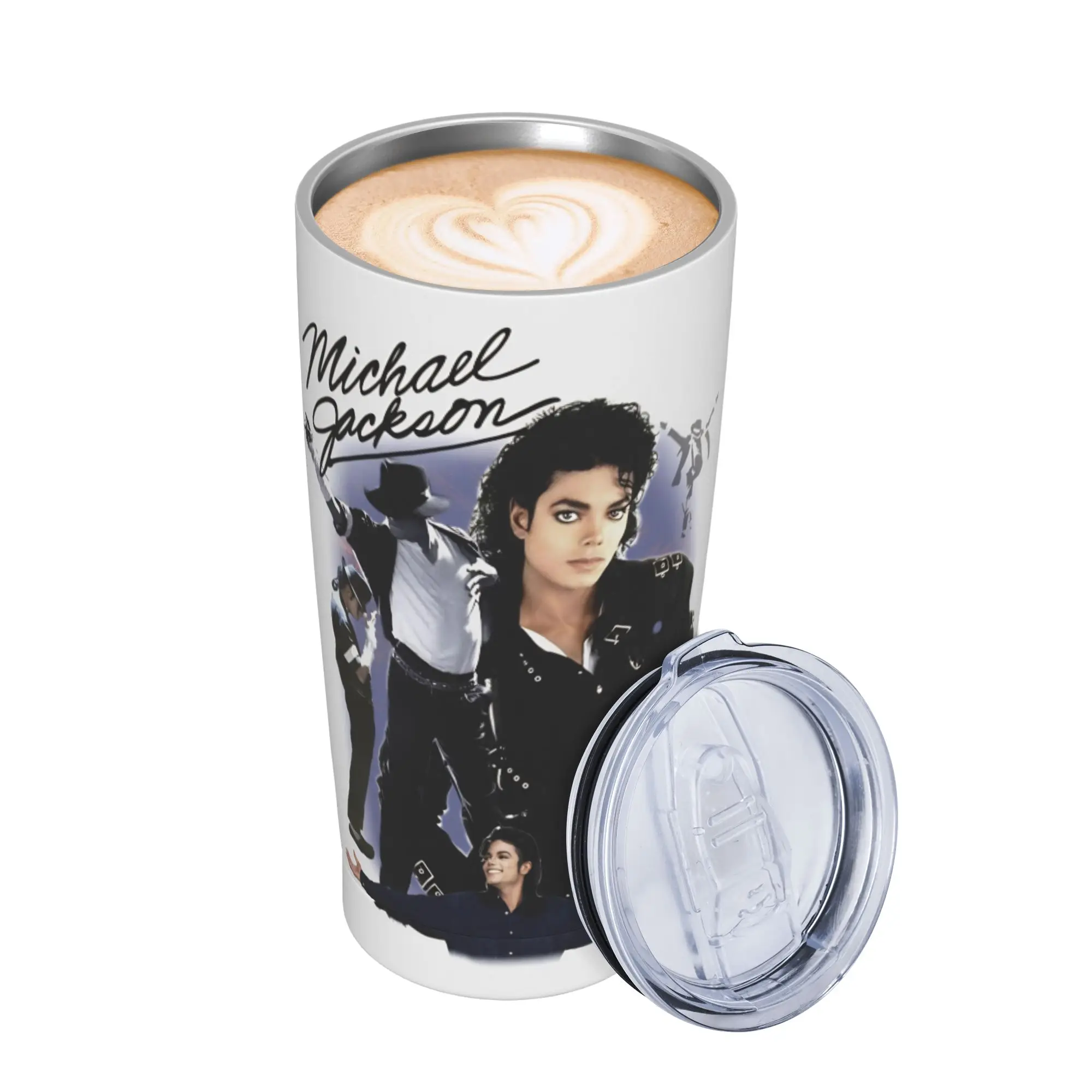 Singer Michael Jacksons MJ Tour 2026 Insulated Tumbler with Lid  Vacuum Coffee Mugs Outdoor Portable Car Bottle Cups 20oz