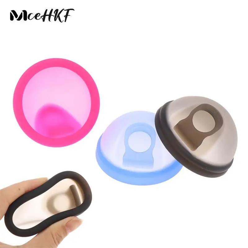 

1Pcs Silicone Flat Fit Design Extra Thin Reusable Disc For Women Menstrual With Pull Tab Sterilizing