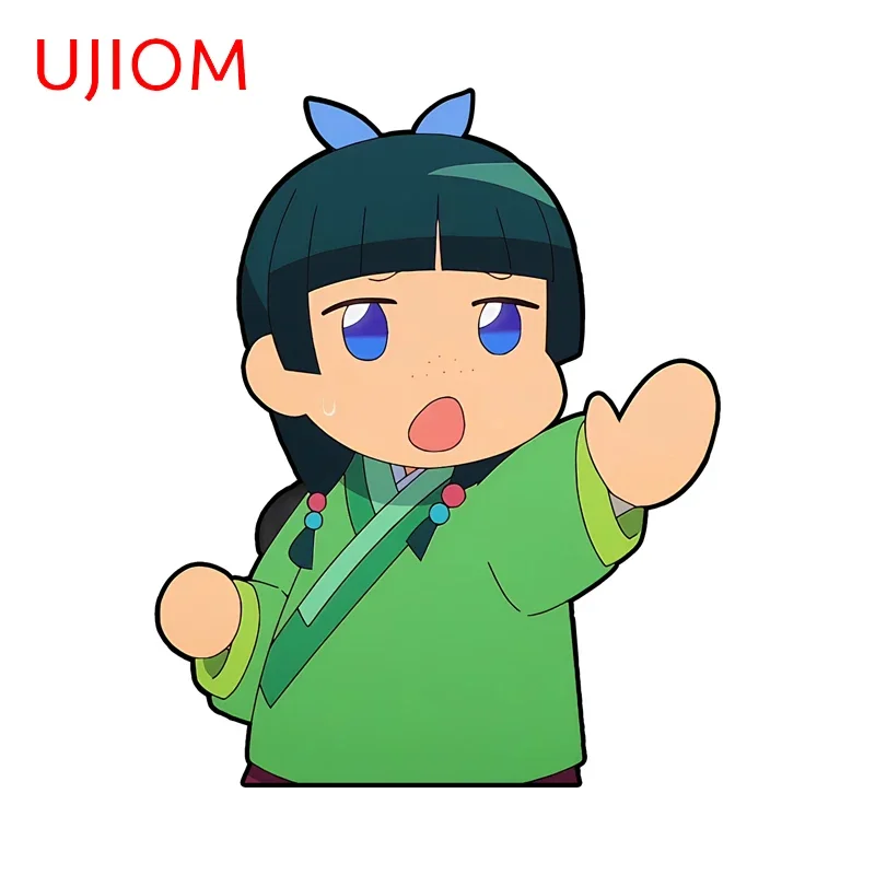 UJIOM Kawaii Maomao Internet Meme Wall Stickers Creative Amusing Peeking Design Decals Chibi Anime Living Room Accessories