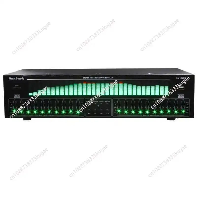 Professional EQ high, medium and low equalizer, stereo home fever karaoke/KTV effector/stage audio audio processing