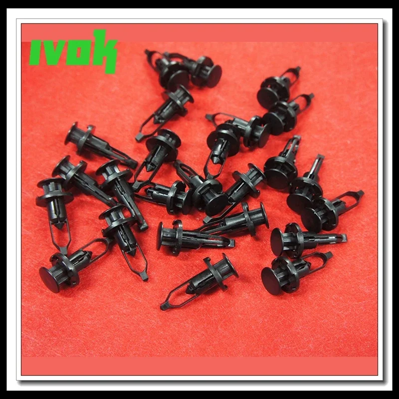 Quality 9mm Hole Bumper Car Fastener Auto Rear Bumper Cover Push Type Retainers Clips for Chevy Lexus Scion Toyota 52161-16010