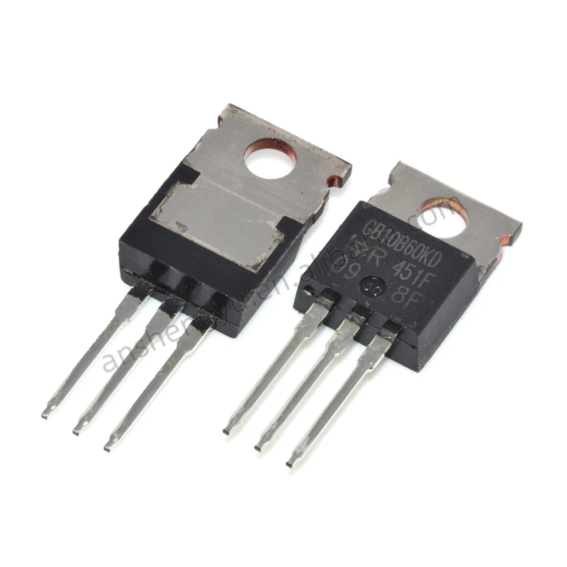 5PCS IRGB10B60KD IGBT 12A600V TO-220