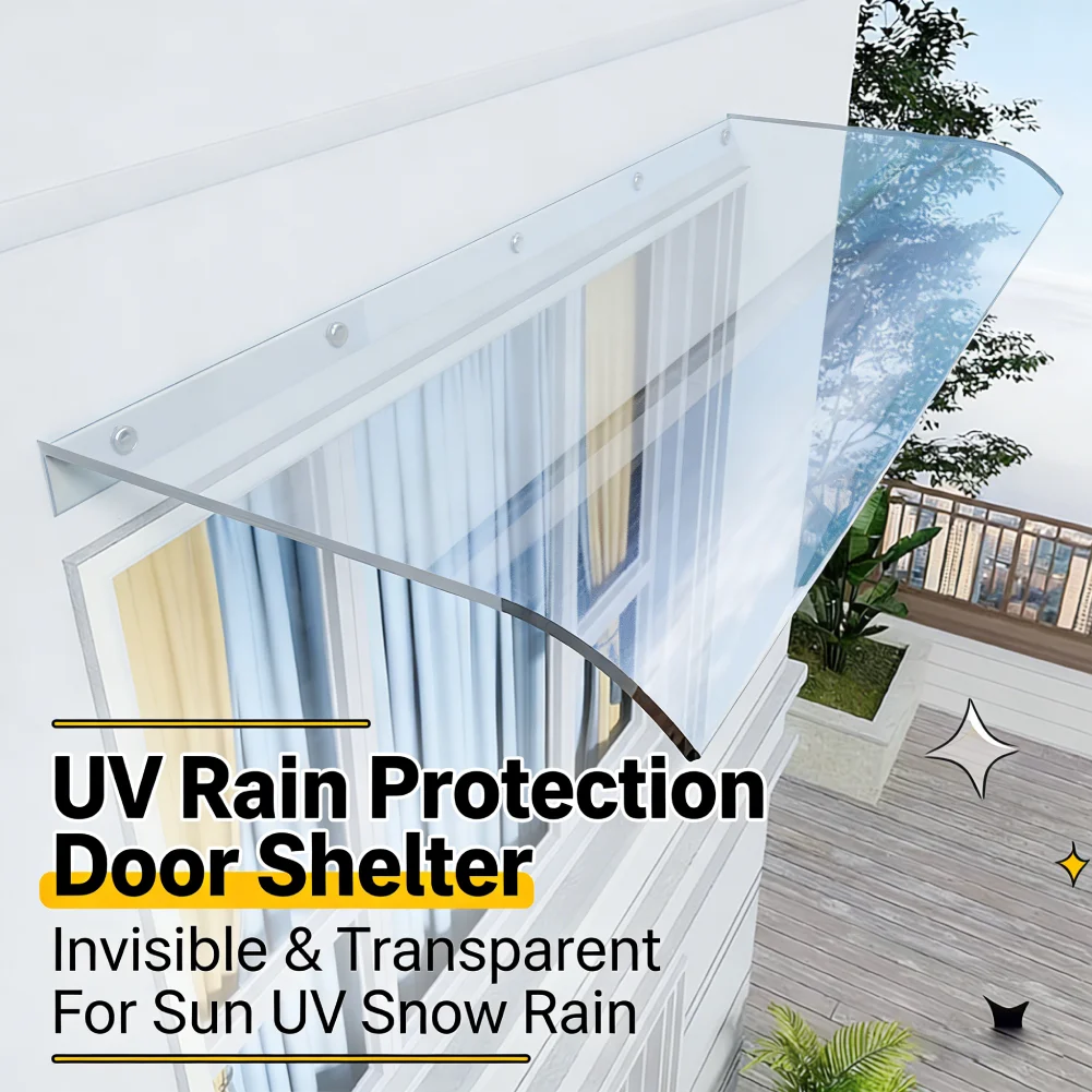 

Навес для окон, дверей и стен, защита от УФ-излучения и дождя, уличный навес-тент для входной двери/веранды/патио/крыши