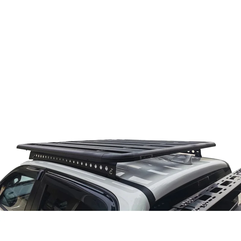 Powder Coated Matte Black Aluminum Alloy Roof Platform Heavy Duty 150KG Load Luggage Universal Pickup 4X4 Offroad Ve