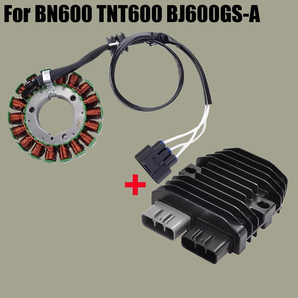 

Stator Coil & Regulator Rectifier For Benelli BN600 TNT600 BJ600GS-A / BN TNT BJ 600