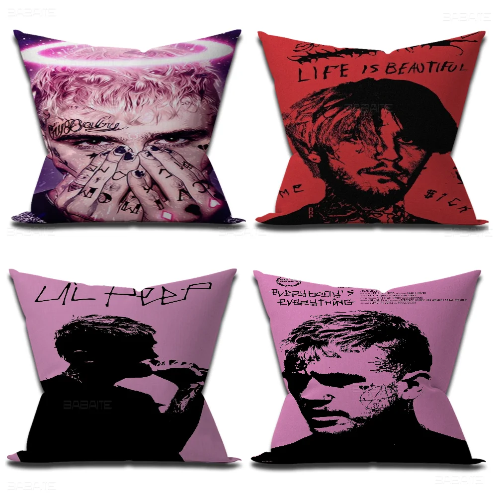 Lil Peep Pillow Cover Sofa Cushion Cover Home Room Decoration Children Gift