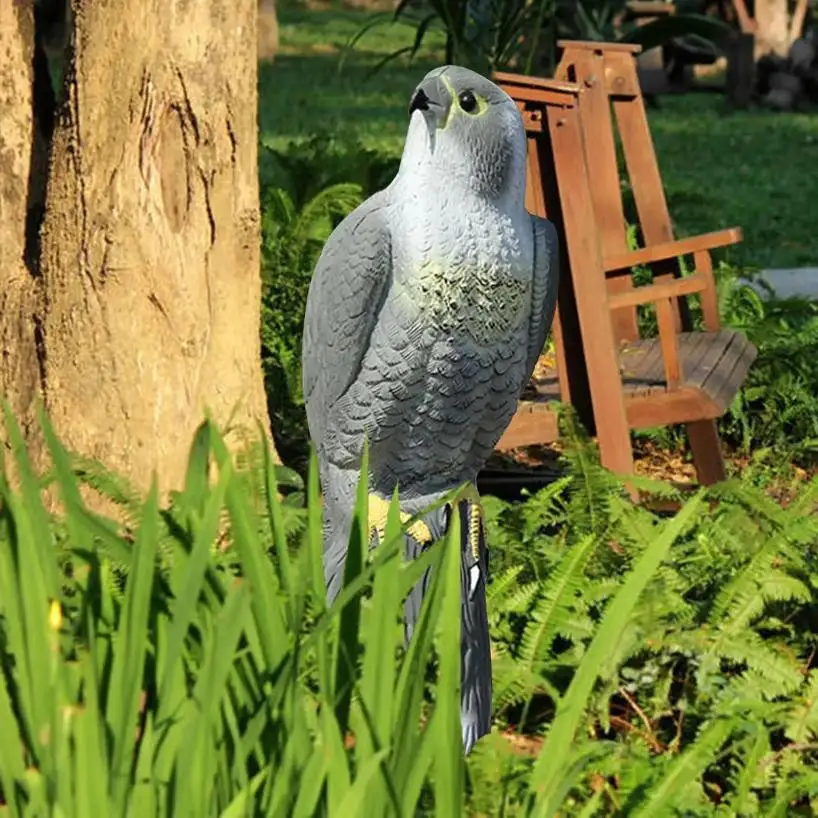 2026 Realistic Eagle Decoy Bird Scarer Garden Yard Outdoor Pest Control Deterrent Ornament Repellent for Garden Farm Patio