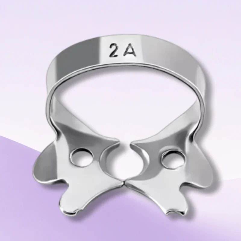 

1Pcs Dental Rubber Dam Clamps Endodontic Restorative Barrier Clips Stainless Steel Frame Holder Molar Teeth Dentistry Materials