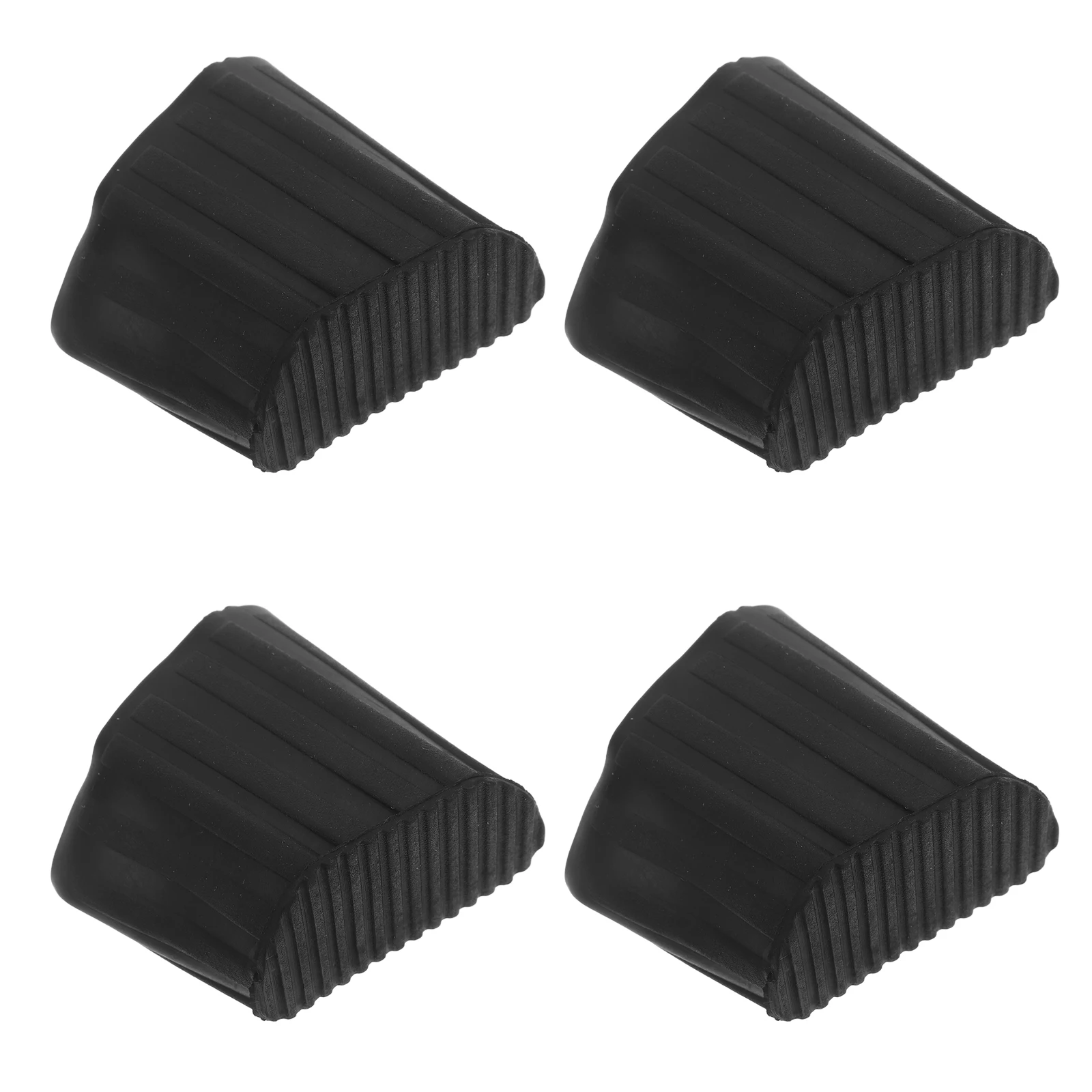 

4 Pcs Ladder Foot Cover Rubber Anti Slip Durable Replacement End Caps Stabilizer Pad Standoff Cap For Extension Step Ladder