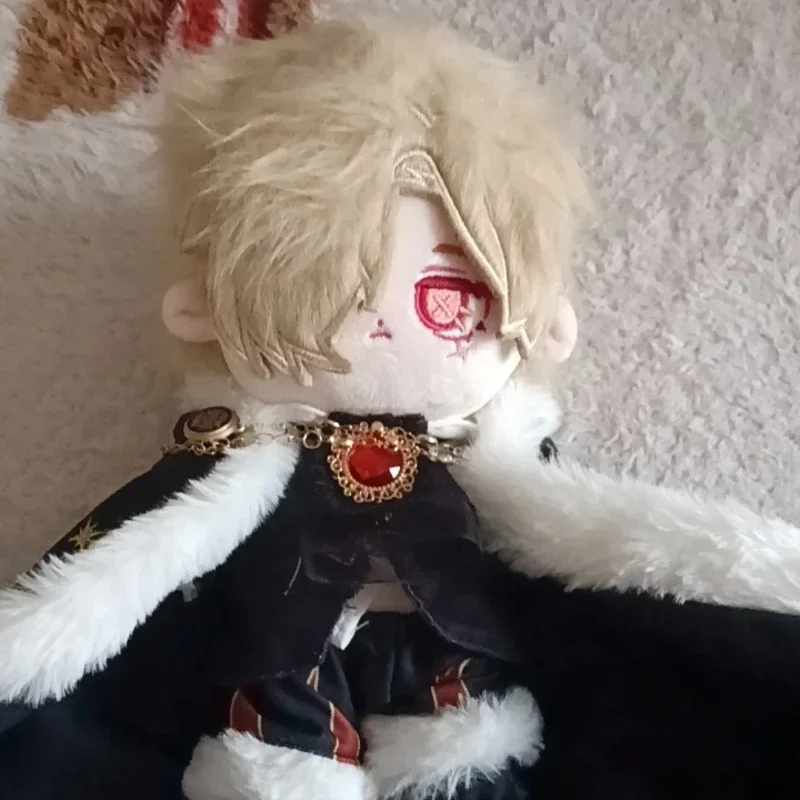 20Cm Anime Game Identity V Grave Keeper Kawaii Cosplay Katoenen Pop Lichaam Met Oren Andrew Kreiss Zachte Knuffels Speelgoed figuren Gift