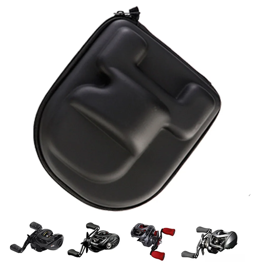 Waterproof Hard EVA Fishing Reel Case for Baitcasting Reels with Spool Protector Light Strong Case Spinning wheel Box Gear Bag image 2