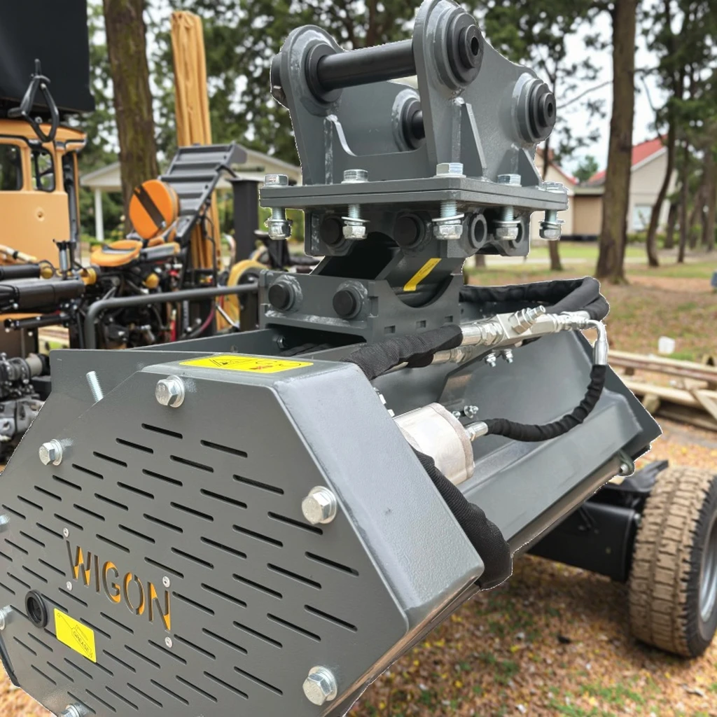 2025 Nuovi accessori Flail Tosaerba in vendita Mulcher per tosaerba con attacco per escavatore