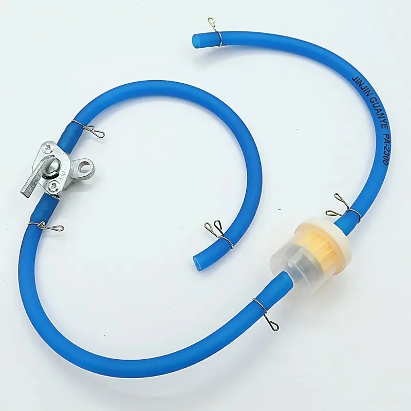 6MM Motorrad Dirt Bike ATV Roller Kraftstofftank Benzinhahn Ventil Schalter Innenfilter Kraftstoffleitung Schlauch Rohrklammern 50-200CC