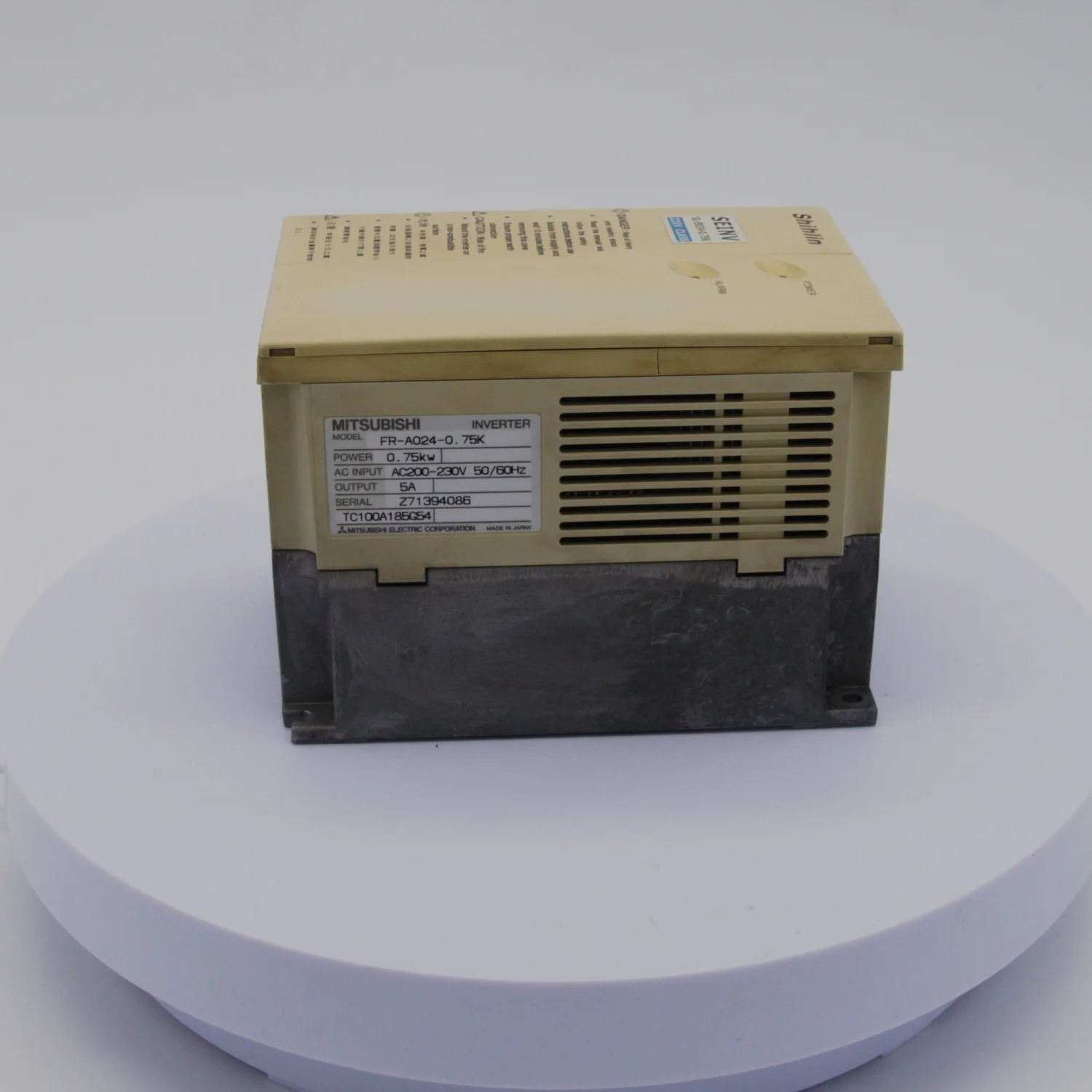 Mitsubishi servo poder inversor, original, FR-A024-0.75K