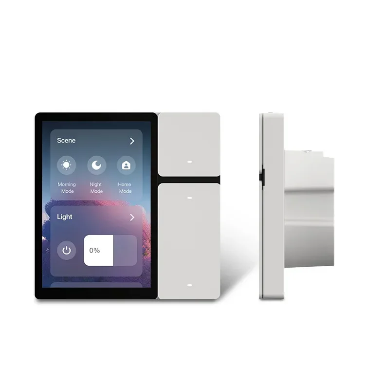 Bestselling High-quality Products  Tuya Smart Control Panel 3.5-inch WiFi Full-screen Switch Three-way Relay