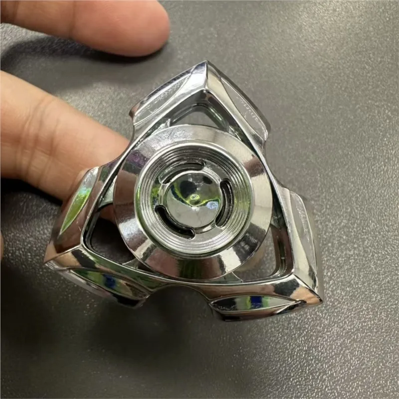 Jouet EDC Fidget Spinner en métal de qualité supérieure – Spinner à main gyroscope du bout des doigts EDC anti-Stress pour adulte, jouet de guérison amusant pour la concentration et l'anxiété
